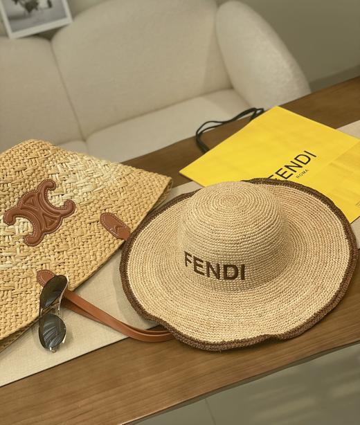 FENDI 草编帽（CO） 商品图1