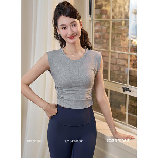 卡益2026春夏款KG05716 卡益背心 无胸垫 商品图3