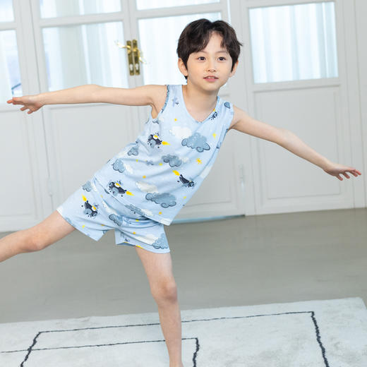 【丝麻棉 背心套】韩国moimoi春夏居家背心套装 商品图9