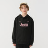 【儿童服饰丨JeepKids吉普儿童户外运动连帽卫衣】130-175码可选，华棉复合面料，质地柔软，贴合身体不紧绷，玩耍更自在，环保印染高色牢度，不易褪色，版型简约时尚，适合多场景穿搭 商品缩略图1