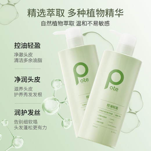 柏缇 控油轻盈洗发露 800ml 4897054944857-1 商品图2