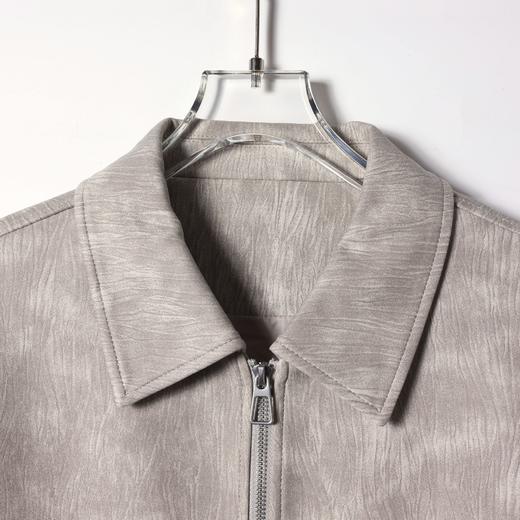 SDSA男装2026新款高贵轻奢休闲风拉链翻领夹克扎染百搭时尚外套 商品图2