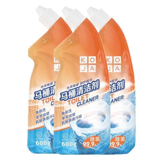 KOJA免刷洗洁厕灵马桶清洁剂厕所清洗剂洁厕液洁厕宝600ml×2 商品图1