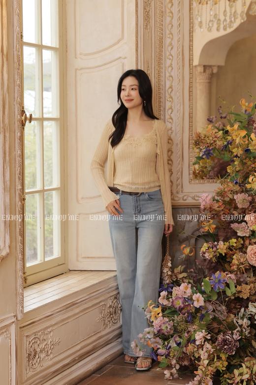 【门店同款】ENJOY夏季口袋盖提臀筒喇裤 170694228 商品图2