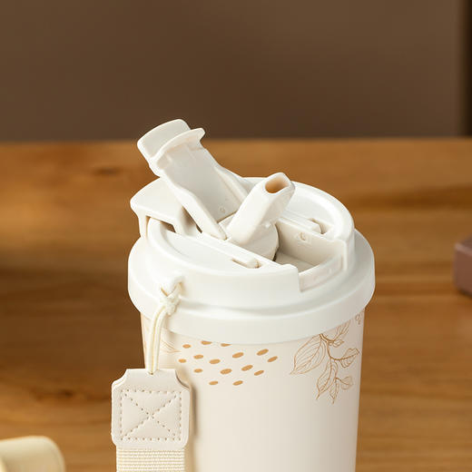 西屋 雅仕双饮咖啡杯素雅白460mL WB540-CNW 商品图1