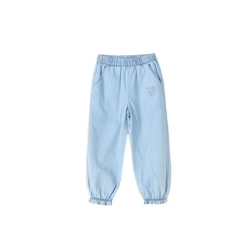 笛莎Deesha 2026年夏季新款小童女童束脚牛仔裤裤子  预售 预计4月8日发货 商品图4