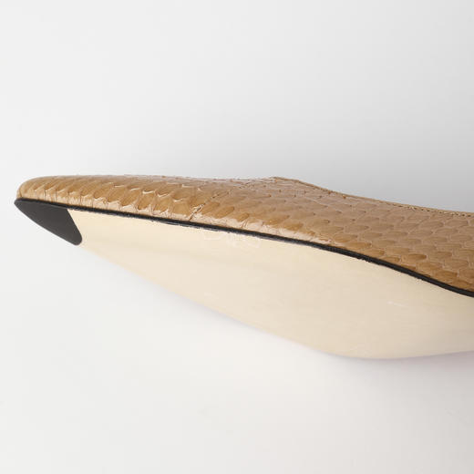 ROMI STUDIO蛇皮羊皮轻薄光泽气质小猫跟尖头高跟鞋RWCLP37374 商品图4