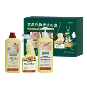 奥克伍德 家居清洁套装洗衣皂液600ml+洗衣皂液500ml+清洁剂500ml OP-25205