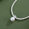 子佩集【玲珑月华】银S925珍珠惜王妃项链【ZZXL007】2.8mm小珠9mm大珠星点2601 商品缩略图1