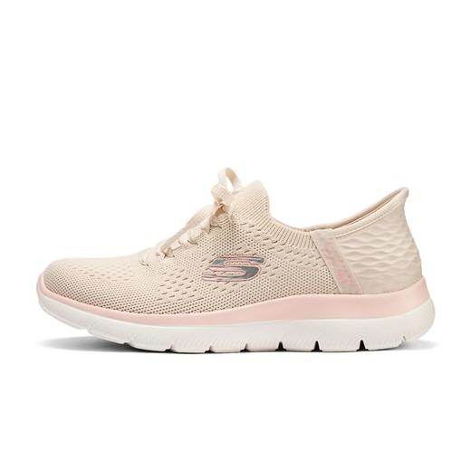 Skechers斯凯奇 女一脚蹬运动休闲鞋 150250-NTPK 商品图0