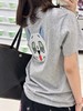 Loe* x Louis Wain联名新款 刺绣猫咪灰调短袖T恤（MM） 商品缩略图3