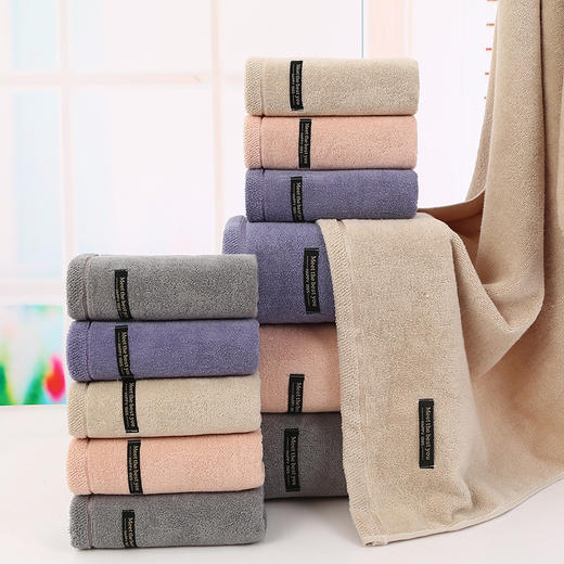 PLAYBOY花花公子 初心组合套件浴巾毛巾双条（礼盒装）136*70CM HM797 商品图4