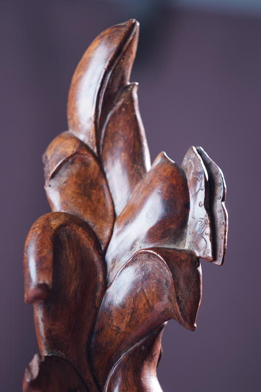 老料【海黄紫油梨蝶恋花摆件】长40cm 宽9cm | 大梦香堂 商品图2