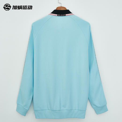 SFS正品 Adidas阿迪达斯2026世界杯比利时队客场复古足球休闲文化夹克外套JZ6213 商品图1