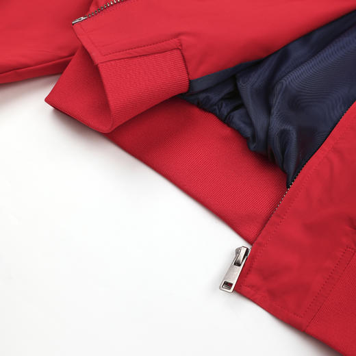 ROMI STUDIO“轻量化”复古高密纹理绒感红短夹克外套RWDSWL2597 商品图4