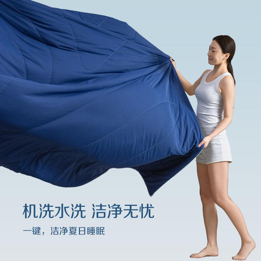 2026新款莱赛尔冰蚕夏被 可机洗莱赛尔蚕丝夏凉被 商品图3