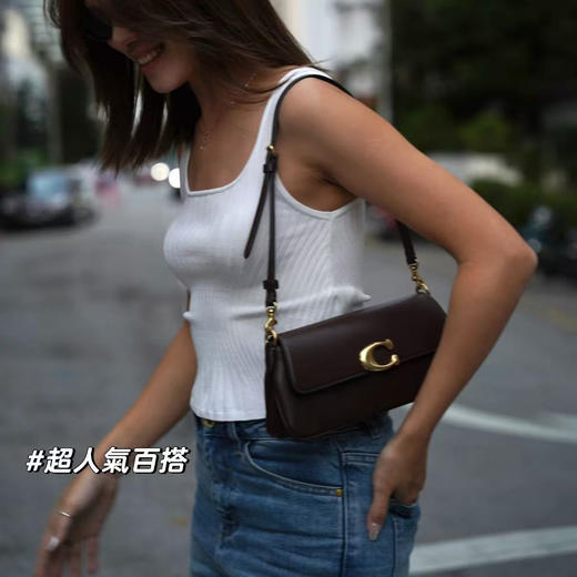 【香港直邮 送礼盒礼袋】COACH/蔻驰 JET 老花单肩斜挎包CAM16/CBA83 清关约7个工作日 -w 商品图4