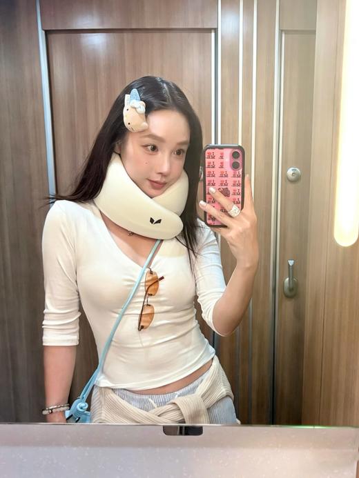 VCIEL韦莎护颈U型枕，“慢回弹”记忆棉，稳稳支撑，颈椎更省力 商品图7