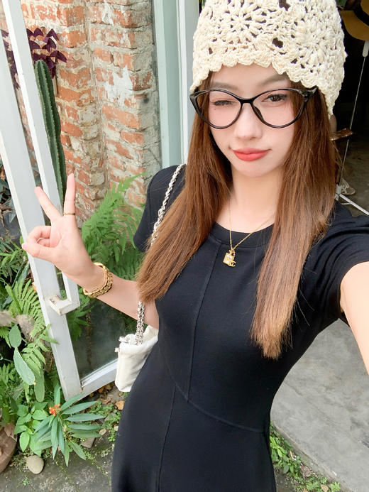 <曾小咸推荐>3.29现货秒杀 ！微信超特价！短袖收腰连衣裙 日常129.99 立减70 秒杀59.99！！ 商品图5