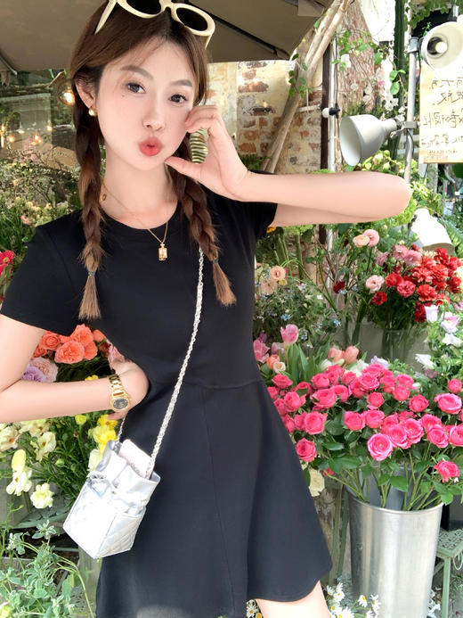 <曾小咸推荐>3.29现货秒杀 ！微信超特价！短袖收腰连衣裙 日常129.99 立减70 秒杀59.99！！ 商品图11