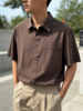 G2000男装SS26商场新款高含棉舒适休闲短袖衬衫61131668 商品缩略图1