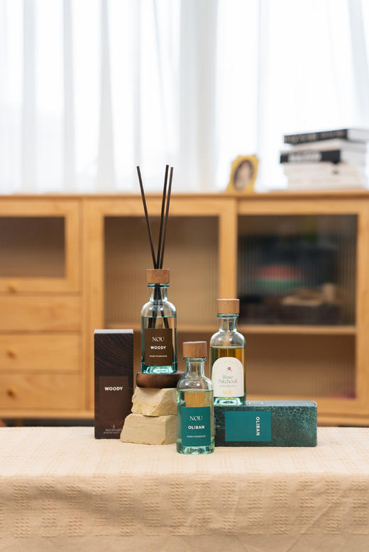 【室内香薰】NOU 旎讴 自然颂歌系列-流浪玫瑰园/空谷茉语/教堂颂歌/迷雾森林/纯白秘语 商品图0