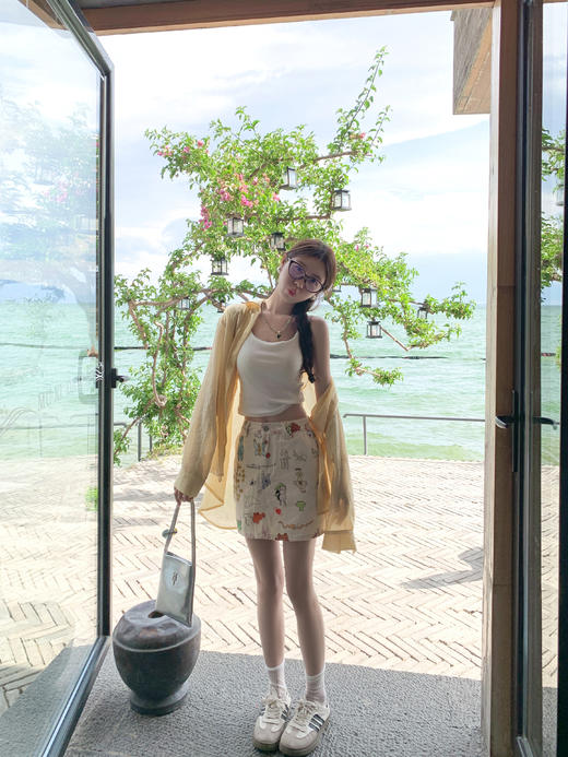 <曾小咸推荐>3.28现货秒杀 ！微信超特价！卡通印花短裙 日常169.99 立减90 秒杀79.99！！ 商品图5