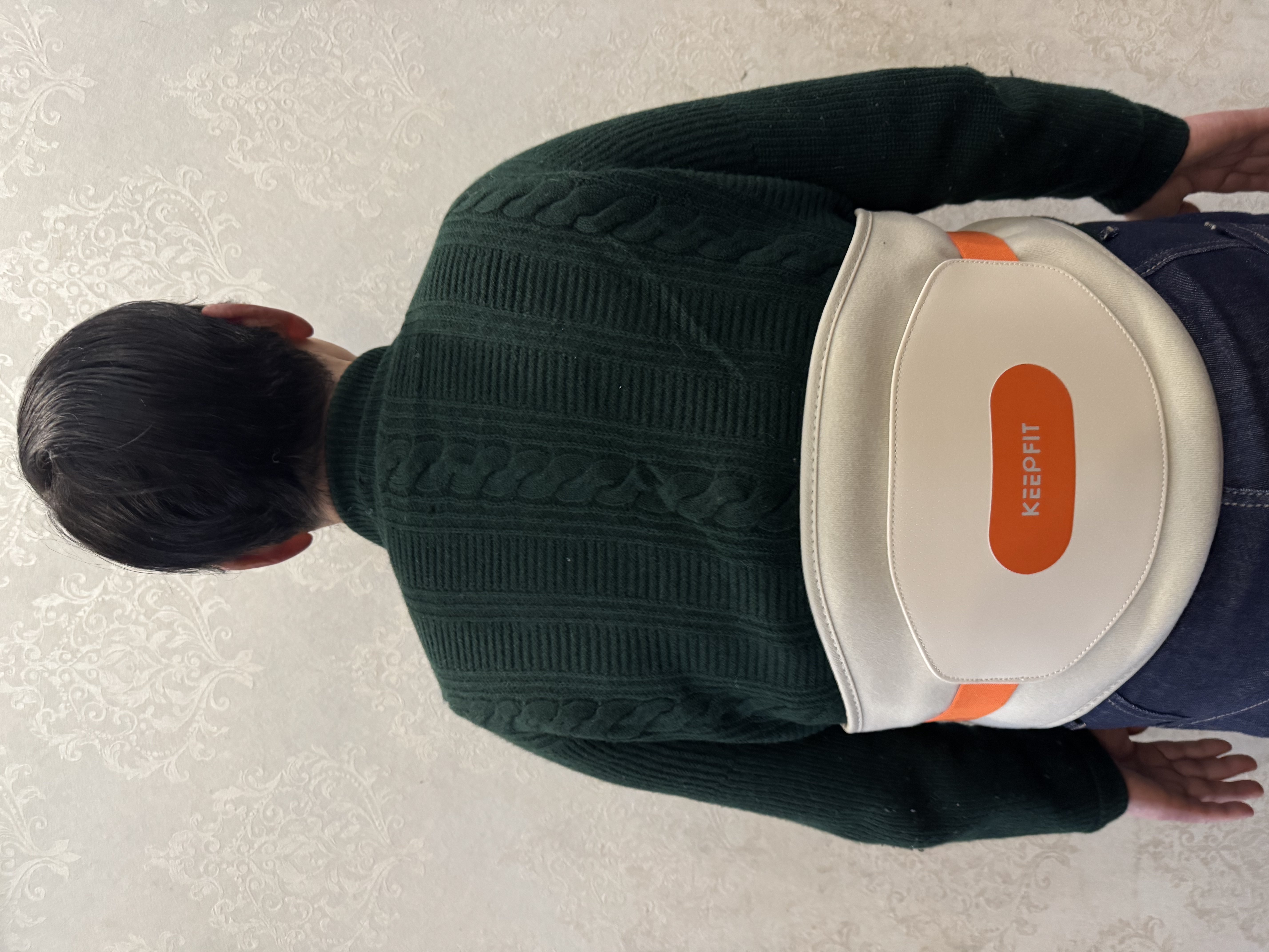 科普菲 腰腹热敷两用按摩腰带暖宫带