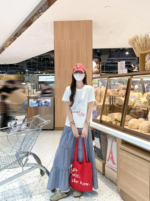 <曾小咸推荐>3.30现货秒杀 ！微信超特价！花朵印花短袖T恤 日常109.99 立减50 秒杀59.99！！ 商品图12