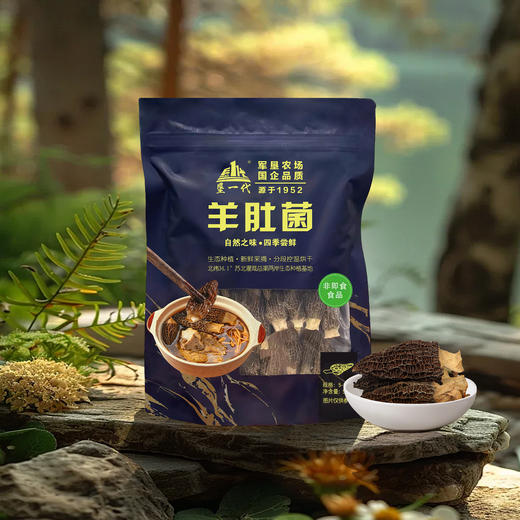 【江苏农垦】垦一代丨羊肚菌干（5-8cm） 50g*2袋 商品图2