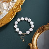 子佩集【花海相逢】珍珠惜王妃手链【ZZSL023】11.5mm扁珠镀金巴洛克五瓣花2601 商品缩略图6