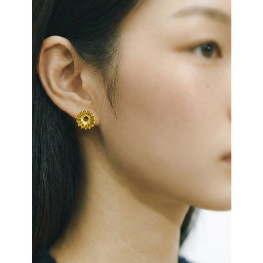 含晖·天然宝石铃花耳钉 商品图5