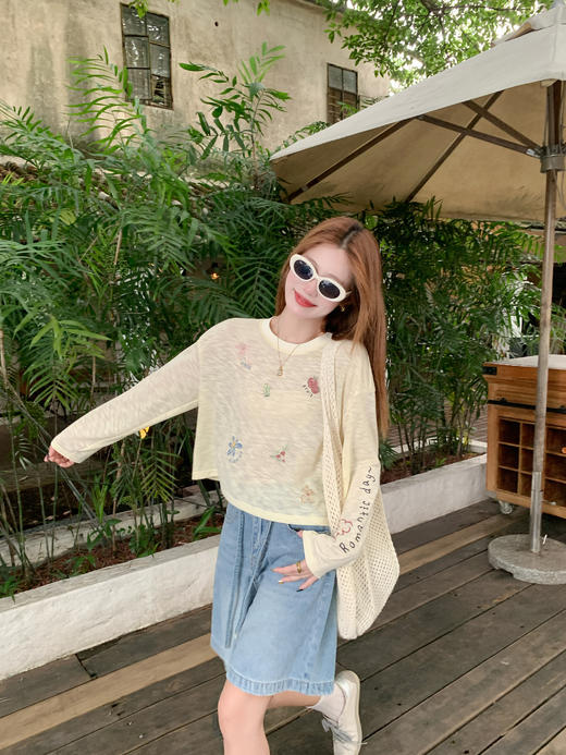 <曾小咸推荐>3.29现货秒杀 ！微信超特价！ 复古抽绳牛仔五分裤 日常169.99 立减80 秒杀89.99！！ 商品图10