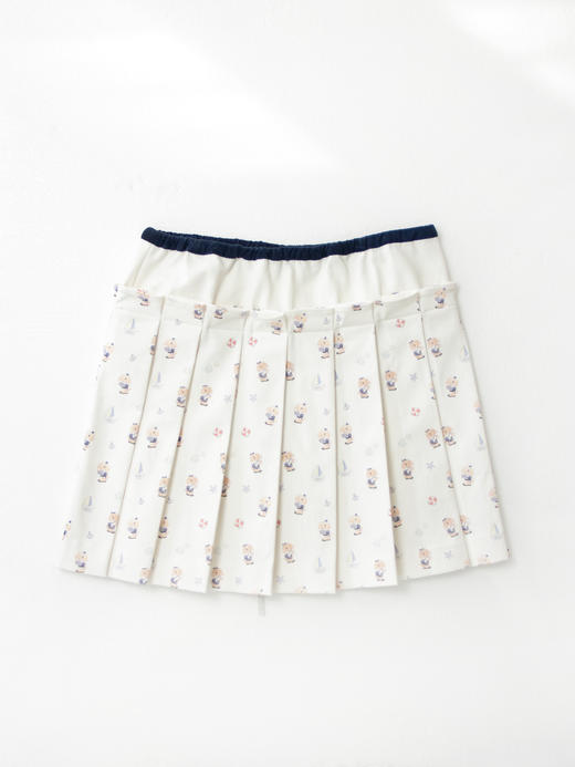 Kaiy Xiao 航海歌谣 满铺海军小兔 百褶裙 商品图6