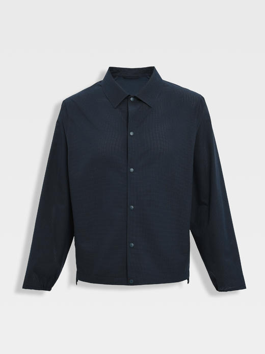 callisto轻运动系列藏青进口面料短款休闲外套 商品图0