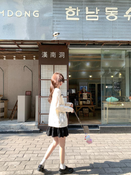 <曾小咸推荐>3.30现货秒杀 ！微信超特价！韩系蝴蝶结波点背心 日常79.99 立减50 秒杀29.99！！黑色半身裙 日常169.99 立减100 秒杀69.99！！ 商品图8