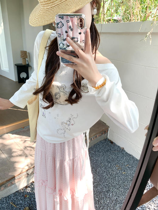 <曾小咸推荐>3.29现货秒杀 ！微信超特价！韩系波点半身裙 日常179.99 立减90 秒杀89.99！！ 商品图8