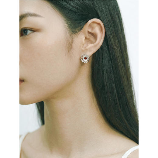 含晖·天然宝石铃花耳钉 商品图6