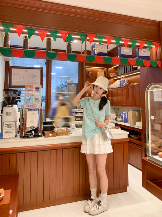 <曾小咸推荐>3.28现货秒杀 ！微信超特价！韩系印花短袖T恤 日常119.99 立减70 秒杀49.99！！ 商品图5