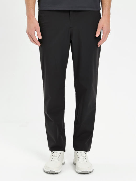 callisto黑色合体直筒微收脚商务休闲裤 商品图2