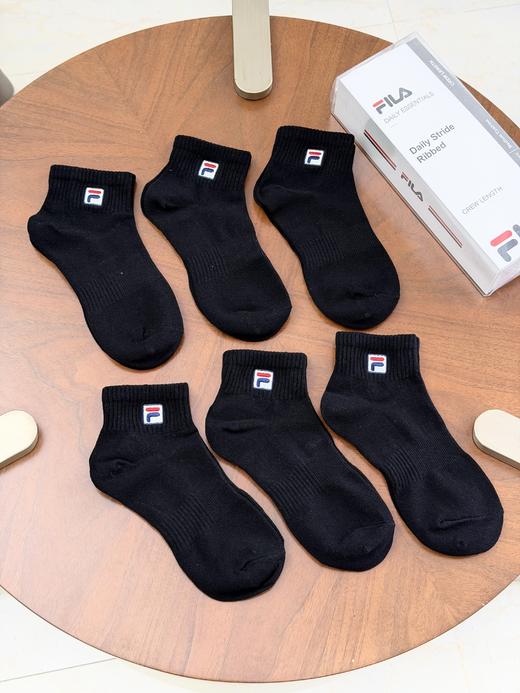 一盒6双！！ 春夏短袜，FILA Daily Stride Ribbed 短筒运动袜短袜 商品图7
