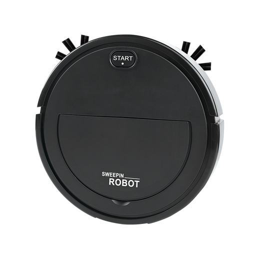 【扫地+吸尘+拖地三合一！智能扫地机器人】迷你便携懒人器，全自动多功能扫地机，USB充电款家用小家电清洁机 商品图4