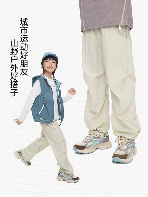 直发【2607】抗打穿不坏，轻户外儿童彩壳伞兵阔腿工装裤 商品图2