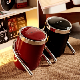 是每日生活的仪式感【smar熹拾艺术垃圾桶/桌面垃圾桶】简约设计，兼具时尚与实用属性，成为家中养眼又安心的一角~🚮家居博主即视感