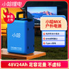 【美点特惠】48V24AH 小哈锂电 新国标充电口 全新直购（附赠转接口）不含安装 商品缩略图0