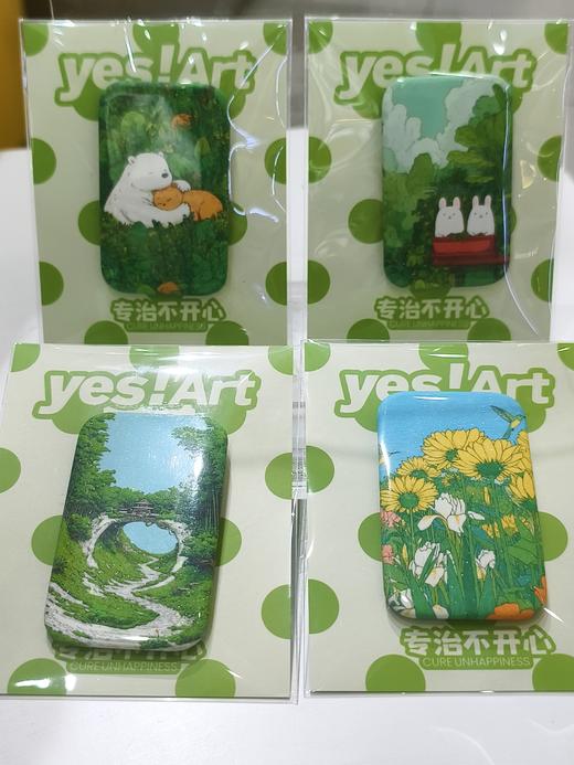 yes!Art 插画马口铁徽章 商品图0