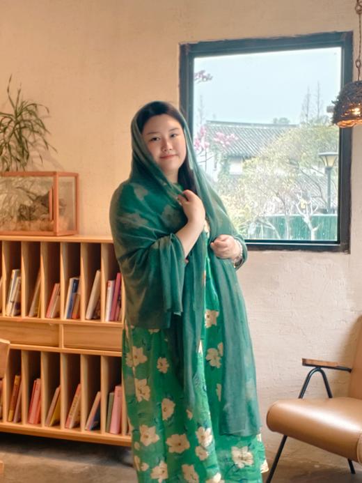 【8款披肩】低克重薄款羊绒羊毛料，纯色气质、花色出彩，踏青带上它，走到哪儿都像风景🌸10天发货 商品图6