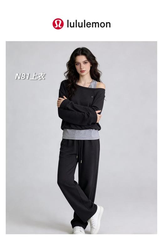 F0327100一包2件装春夏新款女士假两件小心机两穿卫衣 商品图12