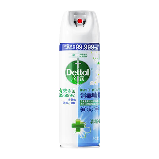 滴露 消毒喷雾清新铃兰454ml(340g) 22211142571 商品图0