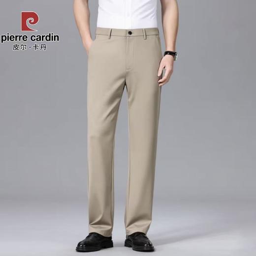 【专柜撤柜】皮尔卡丹 春夏亚麻+桑蚕丝商务休闲裤 男士直筒西裤518 商品图6